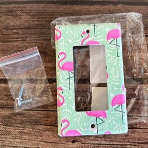 New Flamingo Toggle Light Switch Cover